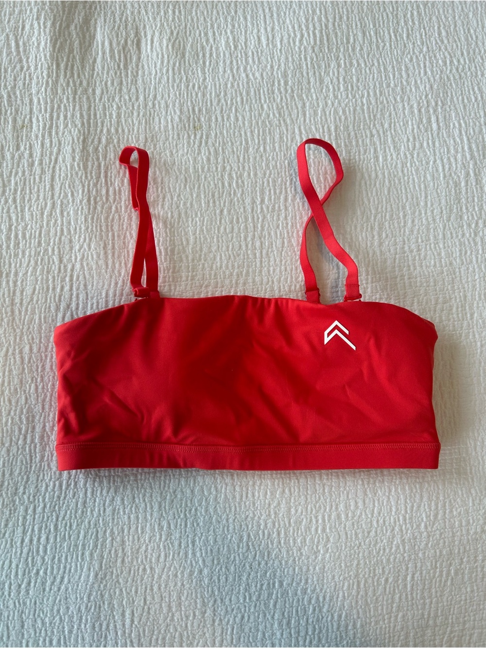 Oner Active Bandeau Sports Bra (Sweet Red)